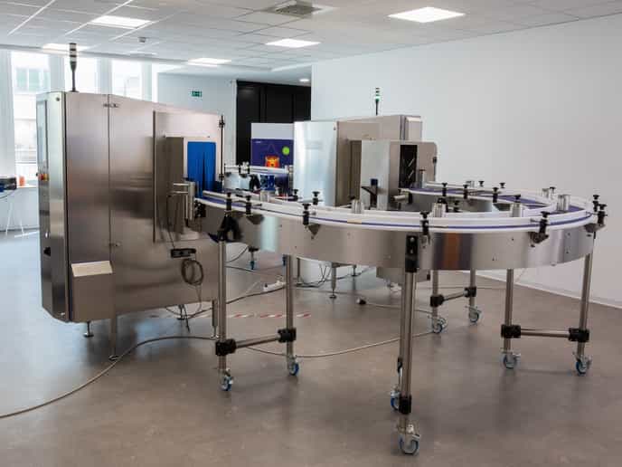 food inspection technology during processing