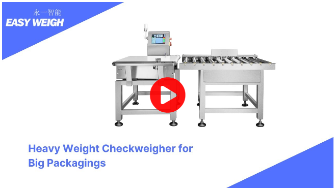 heavy weight checkweigher weigh bottled products
