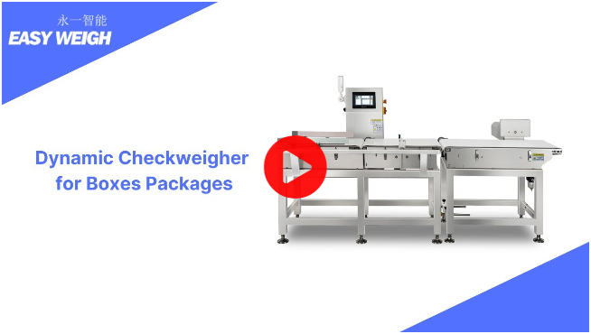 general purpose dynamic checkweigher weighing heavy boxes