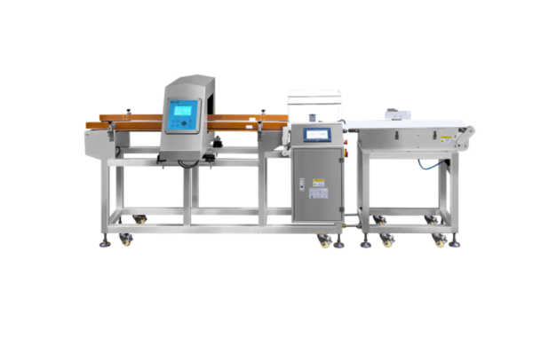 combi metal detector and checkweigher