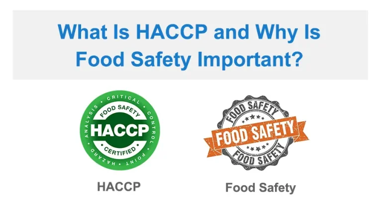 what is haccp and why is food safety important