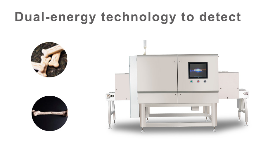 dual energy technology to detect