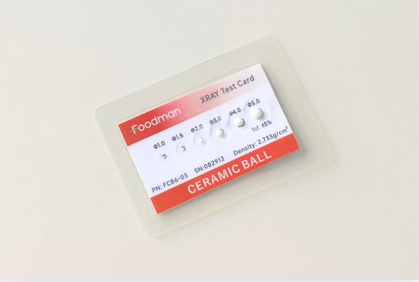 ceramic ball test card