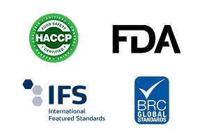 certified to industry standards