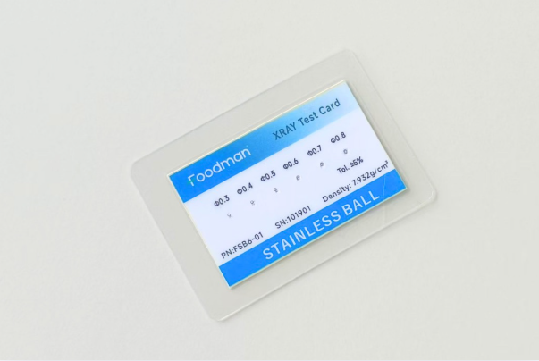 high accuracy stainless steel ball test card