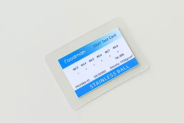 high accuracy stainless steel ball test card