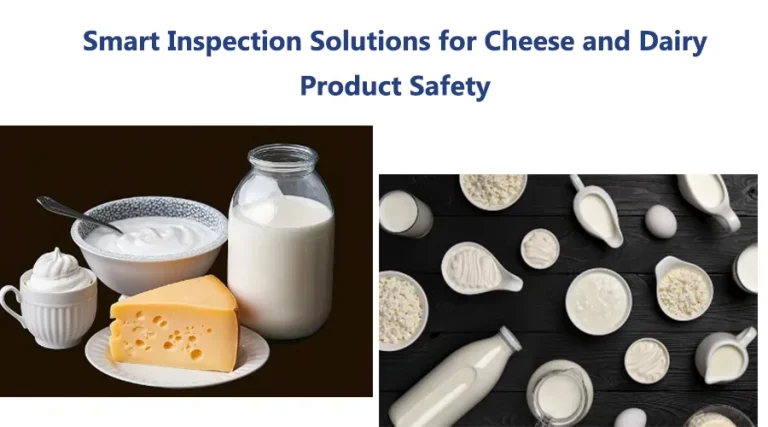 smart inspection solutions for cheese and dairy product safety
