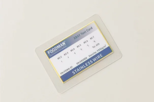 stainless steel wire test card
