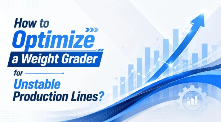 how to optimize a weight grader for unstable production lines
